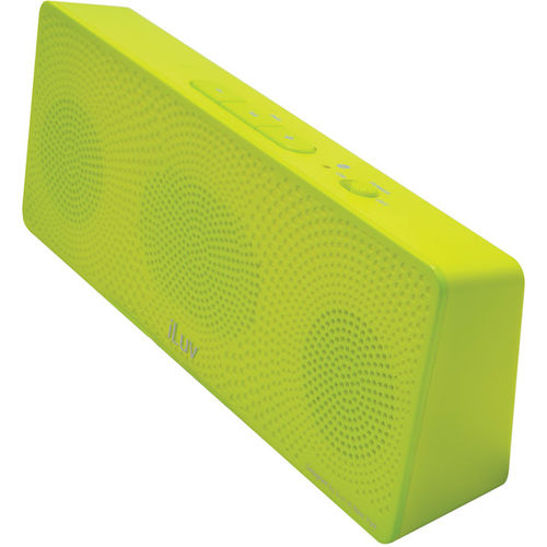 Green MobiTour Rechargeable Portable Bluetooth Stereo Speaker