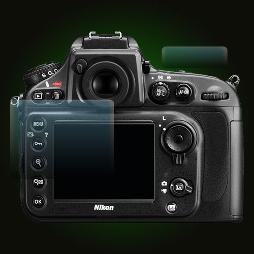 XO Skins Clear Screen Protector For Nikon D 800 With Anti-Glare, Anti-Fingerprint Proof Protection