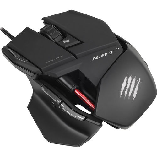 R.A.T. 3 Gaming Mouse for PC and Mac-Matte Black