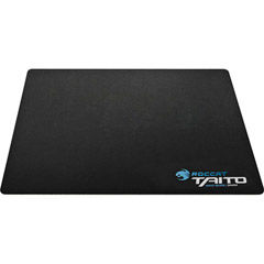 Taito Mid-Size 3mm Shiny Black Gaming Mousepad