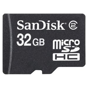 microSDHC 32GB 3"" x 5"" Blister Pkg