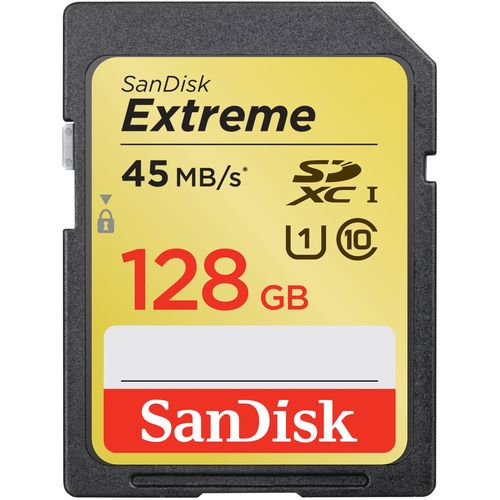 Extreme SDXC 128GB Class 10 UHS-1
