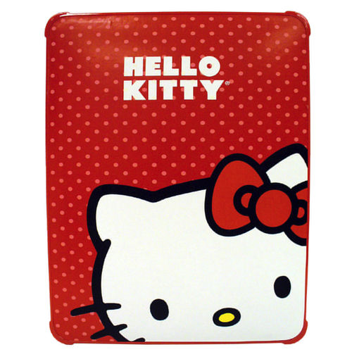 Hello Kitty KT4345R Polycarbonate Case for iPad- Red