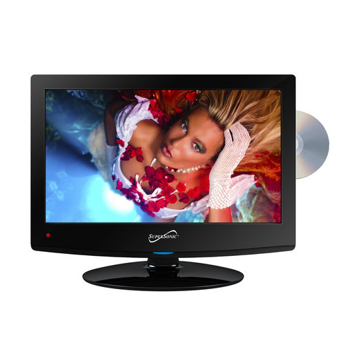 Supersonic SC-1512 15"" Class LED HDTV with Built-in DVD Player