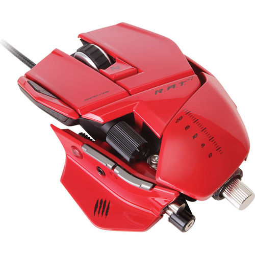 R.A.T. 7 Gaming Mouse for PC and Mac - Red