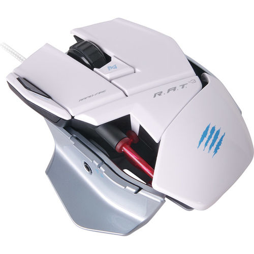 R.A.T. 3 Gaming Mouse for PC and Mac-White