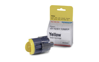 Laser Toner Phaser 6110 6220 - Yellow - 1000 Page Yield