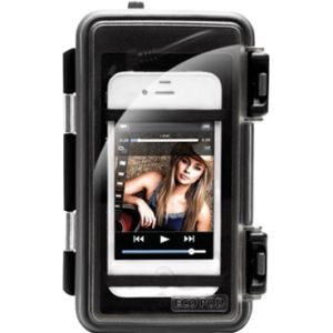 Black Waterproof Cell Phone Case