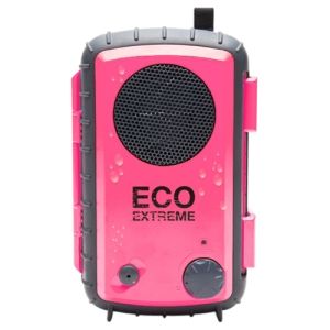 Pink Wtrproof spkr/case iPhone/MP3