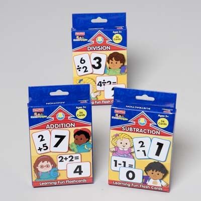 Fisher Price Math Flash Cards Case Pack 48