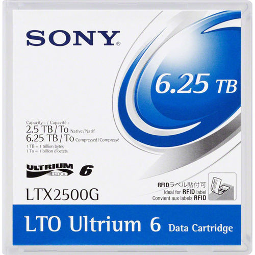 LTO-6 Linear Tape Open 6.25TB