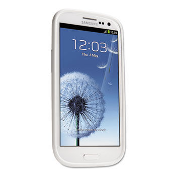 Gel Case for Samsung Galaxy S3, White