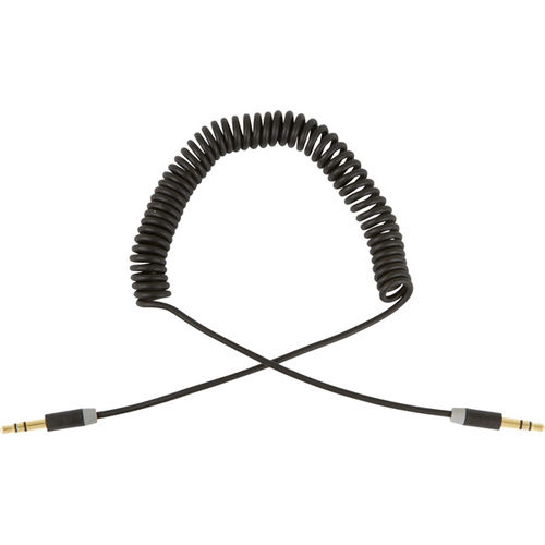 4' Retractable 3.5mm-to-3.5mm Stereo Cable