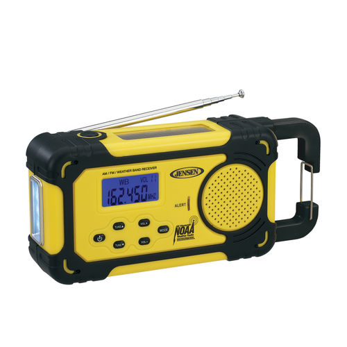 Jensen AM/FM Weather Band Radio with Weather Alert