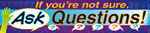 If You're Not Sure Ask Questions Banner Case Pack 2