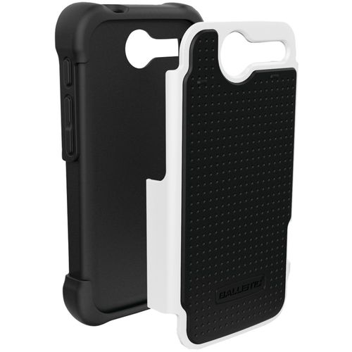 BALLISTIC SG1063-M385 Motorola(R) Electrify(TM) M SG Case (Black/White)