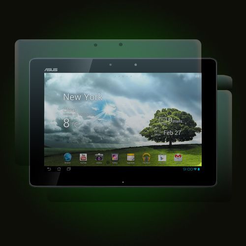 XO Skins Crystal Clear Full Body  Protector For Asus Transformer Pad Infinity TF700 With Anti-Scratch, Anti-Fingerprint Proof Protection