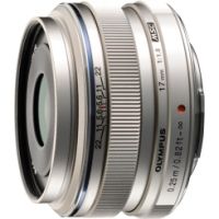 M.17mm f1.8 Silver lens mft