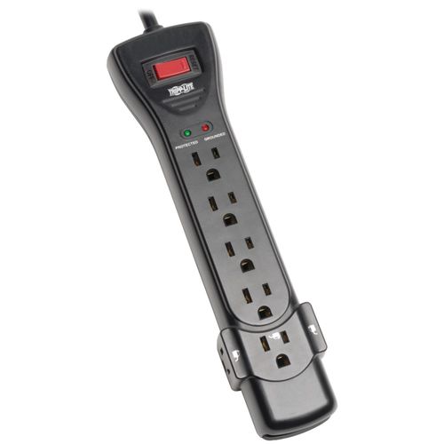 TRIPP LITE SUPER7B 7-Outlet Surge Protector (Black)