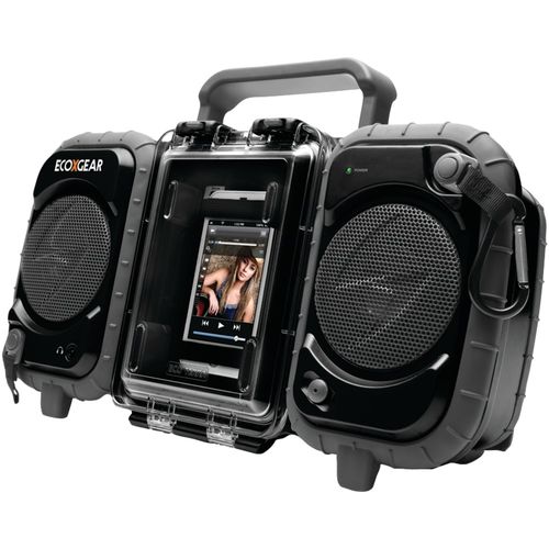 ECOXGEAR GDI-AQ2S161 Eco Terra Waterproof Boom Box (Black)