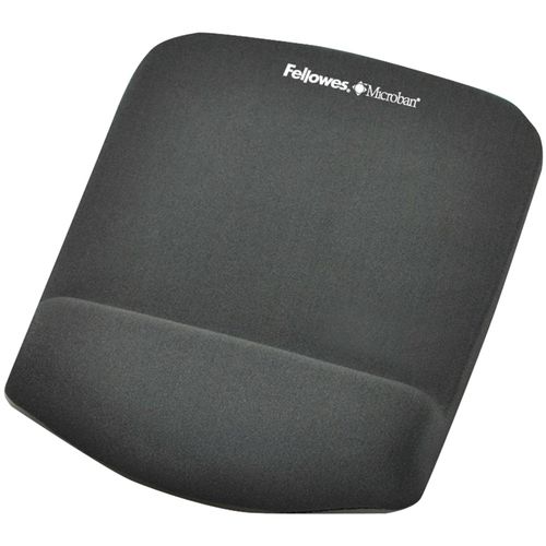 FELLOWES 9252201 Plush Touch Mouse Pad with Wristrest
