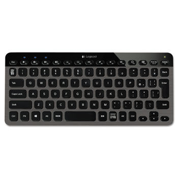 K810 Illuminated Keyboard, Bluetooth, Black