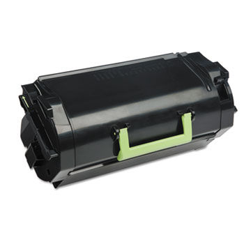 62D1X00 (LEX-621X) Extra High-Yield Toner, 45000 Page-Yield, Black