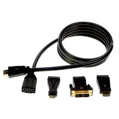 6' 3 in 1 HDMI GoldX Kit