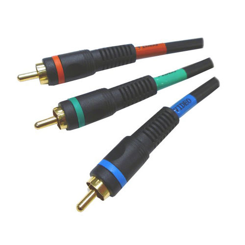 Offex 3 RCA To 3 RCA Male To Male Component Video Cable - 6 Feet- 6 FT - Connects Component Video Device Such As VCRDVD To Component Tvprojector