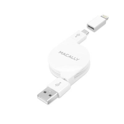 Retractable USB Lightning Cbl