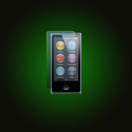 XO Skins Screen Protector For Apple iPod Nano Slate With Anti-Scratch, Anti-Fingerprint Proof Protection
