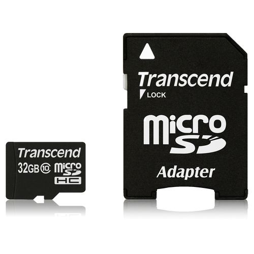 32GB microSDHC card Class 10