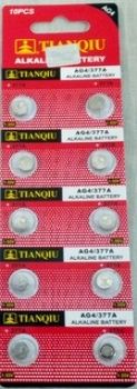 AG4/377A Watch Calculator battery Case Pack 40