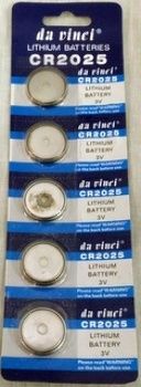 CR2025 Watch/ Calculator Battery Case Pack 40