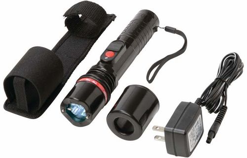 Rechargeable 300,000V Stun Gun/LED Flashlight