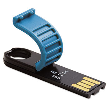 Store 'n' Go Micro USB 2.0 Drive Plus, 8GB, Blue