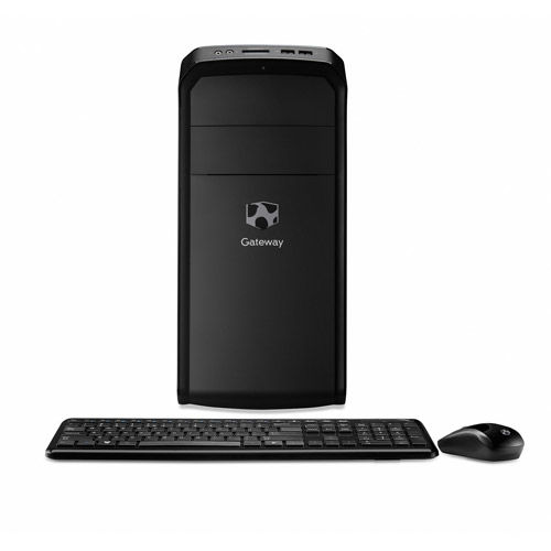 Gateway DX4380G-UW308 AMD A6-5400K X2 3.6GHz 6GB 1TB DVD+/-RW Win8 (Black)
