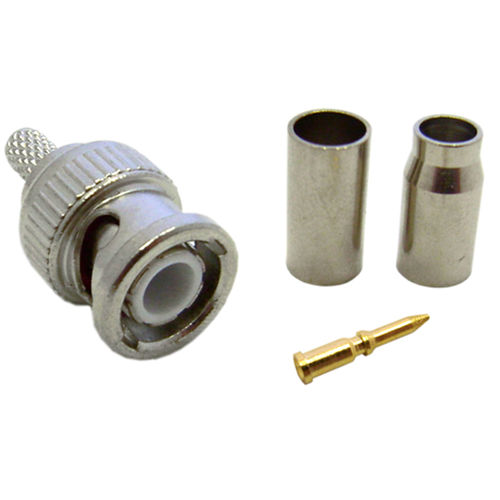 Cable Wholesale RG58 Stranded BNC Connector with 3 Pcs / Set