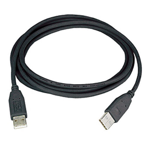 Ziotek USB 2.0 A Male To A Male, 6 Ft, Black