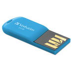 Store 'n' Go Micro USB 2.0 Drive, 8GB, Caribbean Blue