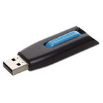 Store 'n' Go V3 USB 3.0 Drive, 16GB, Black/Blue