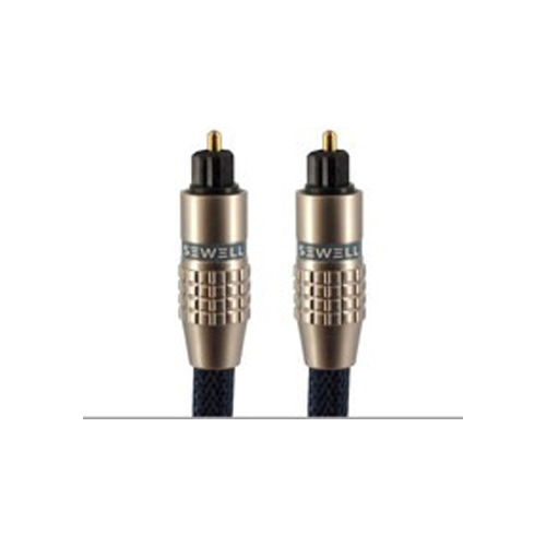 Sewell Premium Toslink Fiber Optic Cable