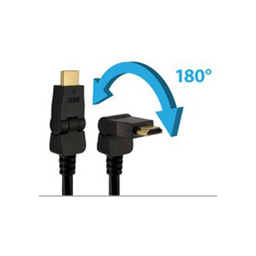 Sewell 6 ft HDMI Swivel Cable - High Speed Ethernet - Male to Male
