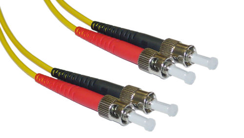 Cable Wholesale ST / ST, Singlemode, Duplex Fiber Optic Cable, 9/125