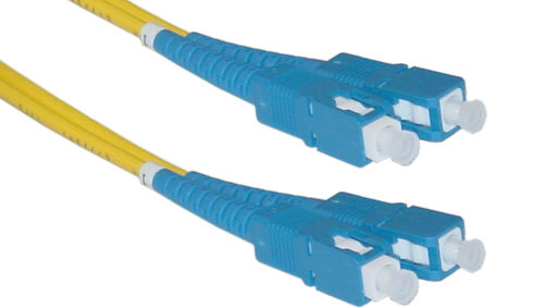 Cable Wholesale SC / SC, Singlemode, Duplex Fiber Optic Cable, 9/125