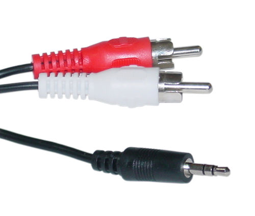 Offex Wholesale 2 RCA Male / 3.5mm Stereo Male, 50 ft