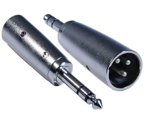 Offex Wholesale XLR Male to 1/4 Stereo Male Adaptor