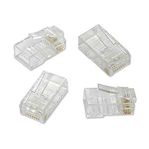 Ziotek CAT6 Modular Solid/stranded Plugs, 100pcs
