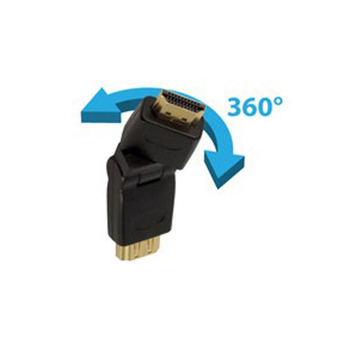 Sewell 360 Degree HDMI Swivel Adapter - Male to Female