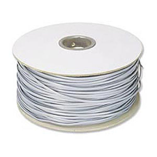 Ziotek 6-wire Silver Satin 1000ft, RJ11